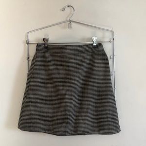 American Eagle Navy Blue and Dark Green skirt